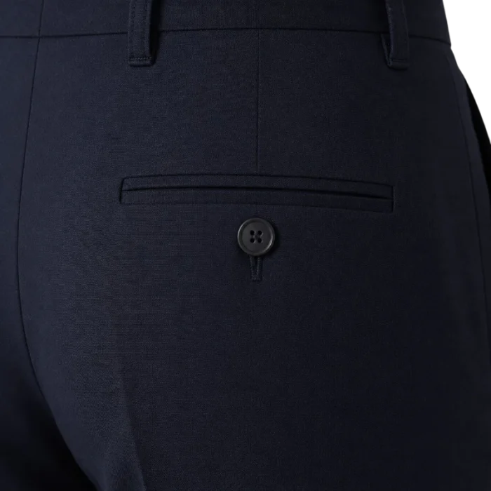 Uniforme Piloto Recto 17 bolsillo trasero pantalon piloto azul