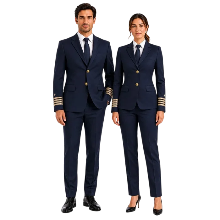 Uniforme Piloto Recto 1 chaquetas para pilotos comerciales